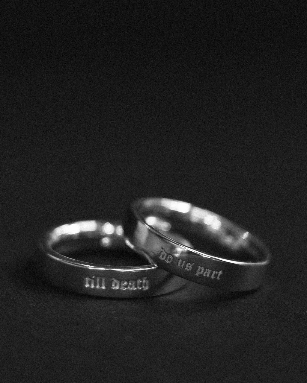 Do Us Part Ring Silver
