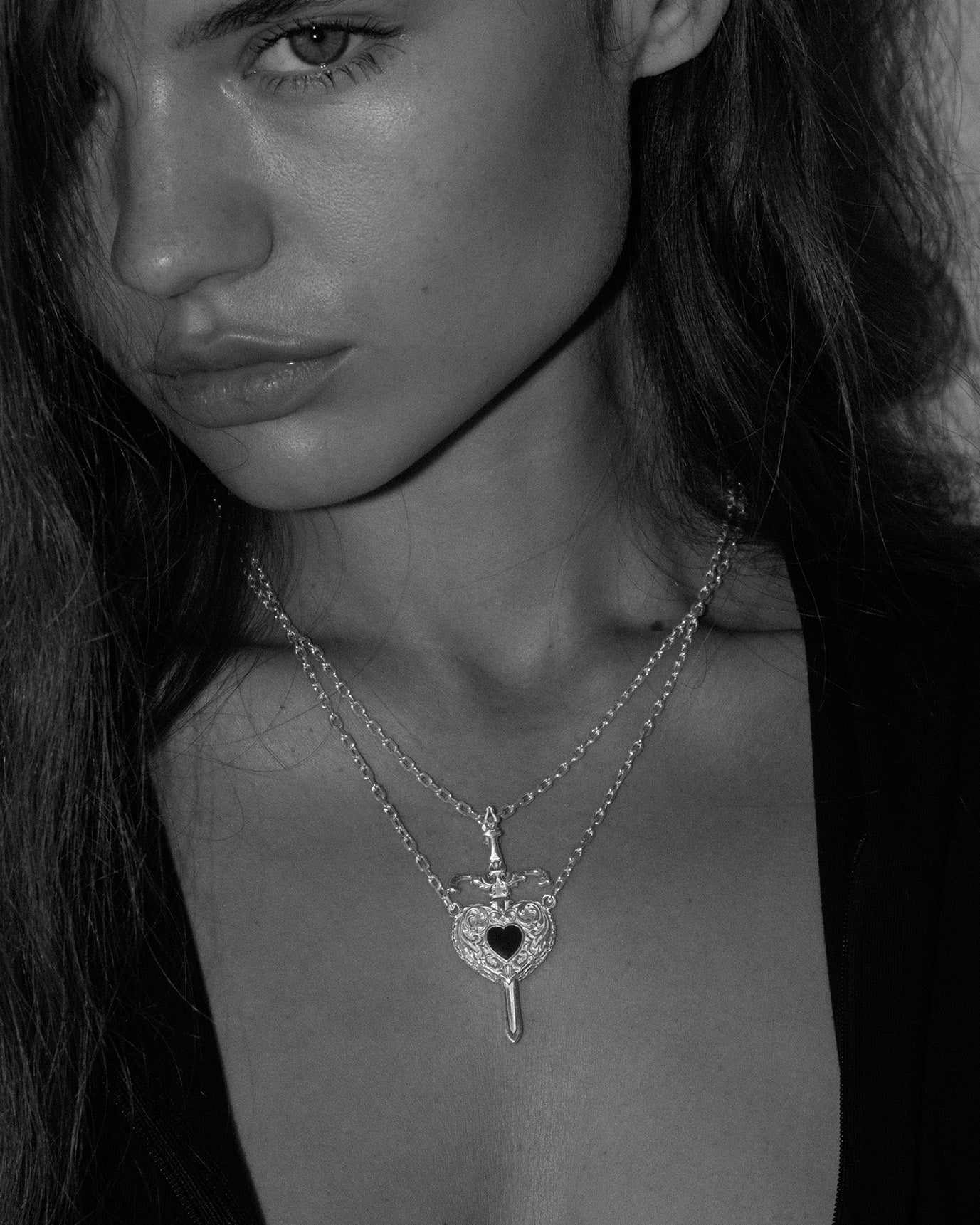 Gold Sword Necklace