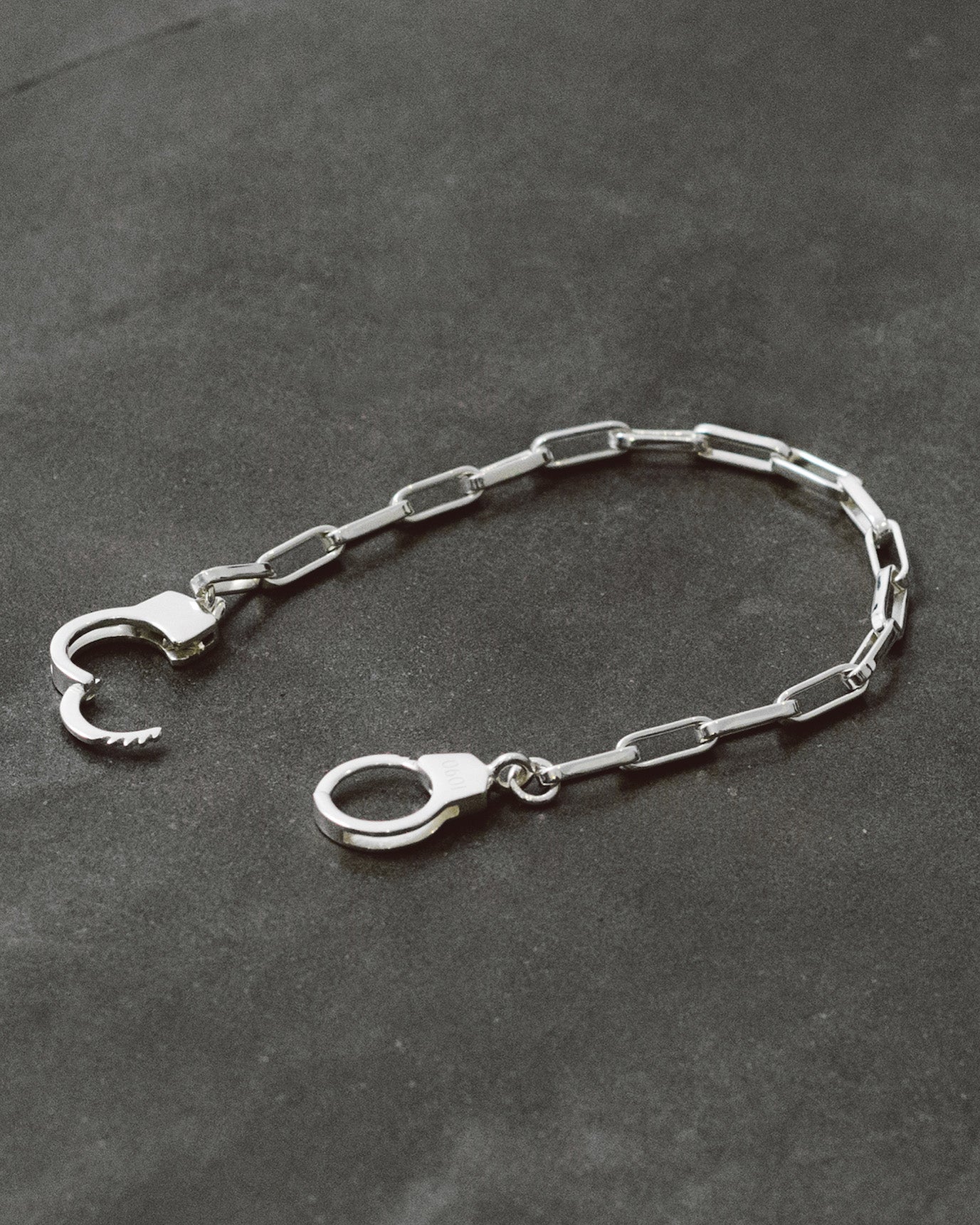 Silver Paperclip Bracelet
