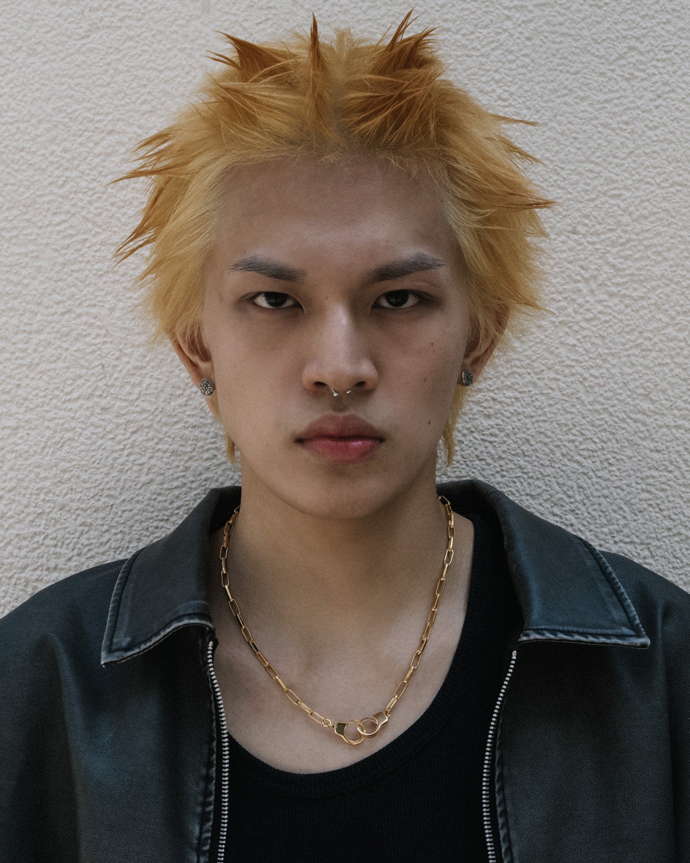 Gold Handcuff Necklace