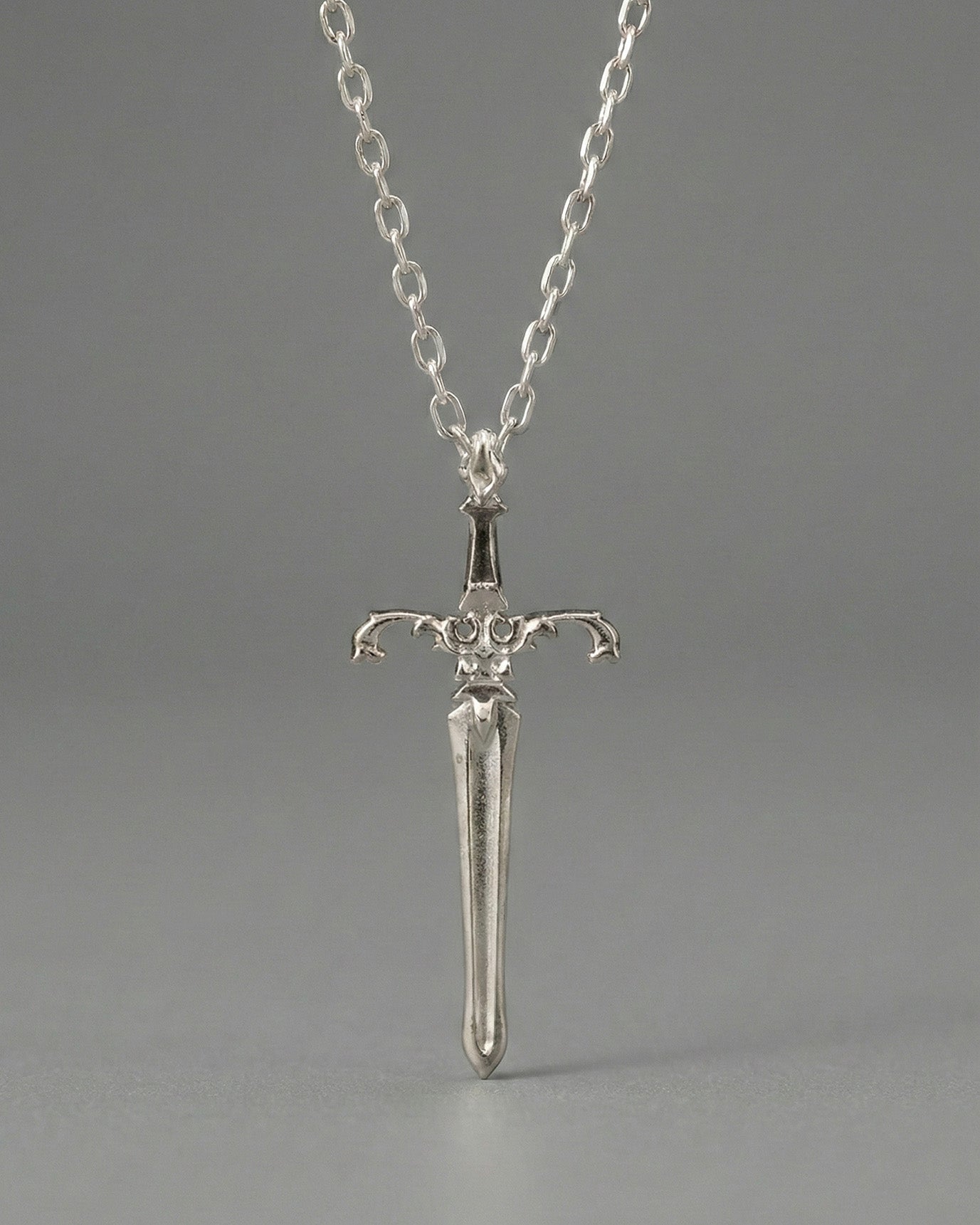 Silver Sword Necklace