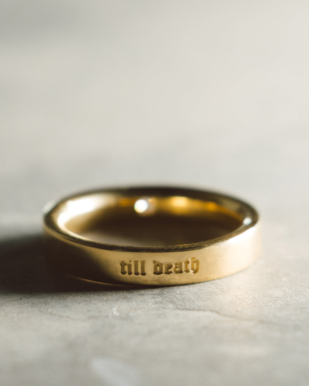 Till Death Ring Gold