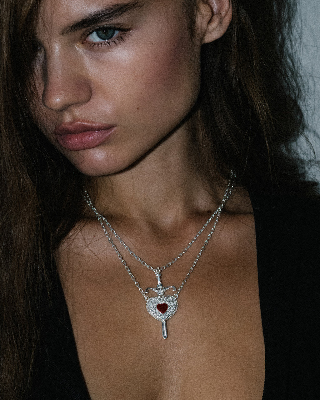 Silver Sword Necklace