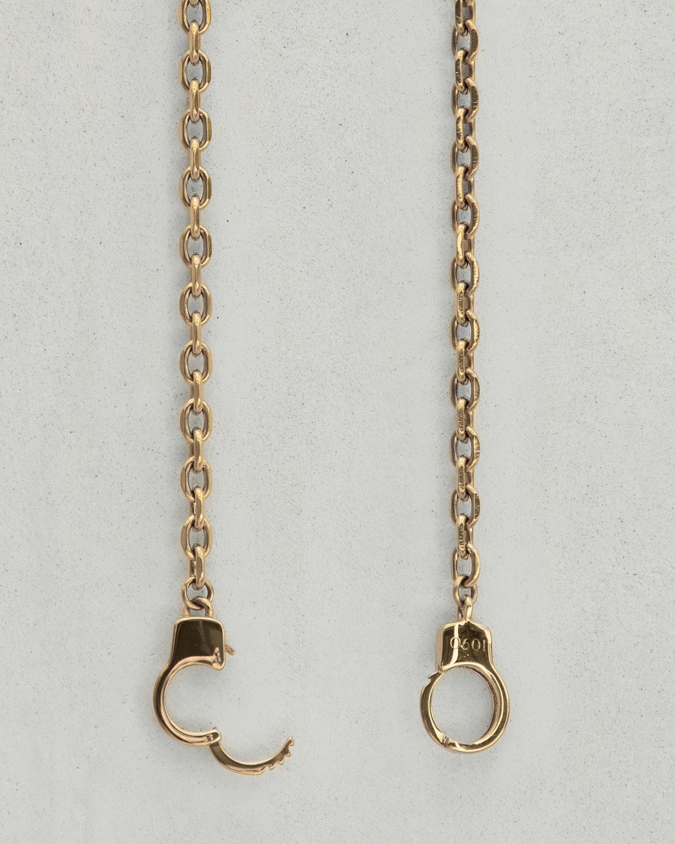 Rolo Handcuff Chain Gold